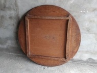 檜木大圓桌板(三塊板) —古物舊貨、懷舊古道具、復古擺飾、早期民藝、老臺灣傢俱收藏