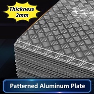 Pattern Aluminum Plate 2mm Anti Slip Plate Aluminum Alloy Pattern Plate Embossed Anti Slip Aluminum 