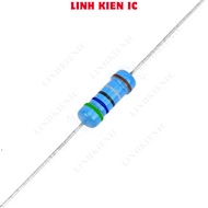 [50 Pieces]- 5.6 Ohm 1W 1% Resistor 5 Color Rings Linhkien IC