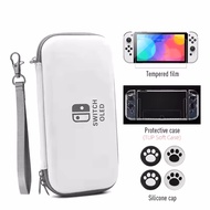 Switch Oled Storage Carry Case Screen Protector for Switch OLED Console Soft TPU Transparent Shell f