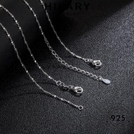 HILARY JEWELRY 925 Silver For Necklace Sterling Accessories Pendant Women 純銀項鏈 Perempuan Leher Korean Original Perak Chain Rantai N60