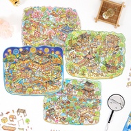 寓见诚品 市井绮梦系列-大号造景贴纸 创意立体3D手账diy场景贴See Eslite Market Well Dream Series-Large Size20260105