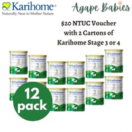 [Exp: 07/26] [FOC $20 NTUC Voucher w 12 Packs Of Karihome S3] Karihome Stage 3 Goat Milk GrowingUp F