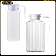 [qjypno49] Water Pitcher Acrylic Pitcher Clear Pitcher Fruit Juice Milk Pitcher Juice Jug for Tea Mi