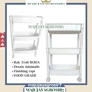 3-Tier TROLLEY Rack Multi-Purpose Stacking Rack/ 3-Tier TROLLEY Rack with Multifunctional Wheels 3-T