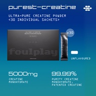 FOULPLAY PUREST-CREATINE POWDER (Unflavoured, 30 servings) Creatine Creatine Monohydrate Creatine Po