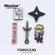 Miss Zoe Jibbitz Naruto shoe buckles cartoon anime character shoe buckles