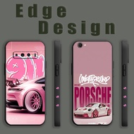 Casing For Honor 50 5G X8A X9B 200  X8B White And Pink Porsche 911 GT3 RS OYZ62 Phone Case Square Ed