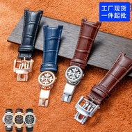 Tali Tulen Serasi dengan Lelaki dan Wanita Patek Philippe Nautilus Asli PP5711 5712G Jalur Jam Tanga