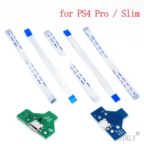 12 Pin 14 Pin Charging Board Flex Cable for Playstation 4 PS4 Controller 10 Pin Touch Pad Touch Pad 