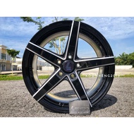 LENSO Wheels Jager Saber Sport Rim 17x7.5J 5x114.3 ET35 - Made from Thailand - Ready Stock