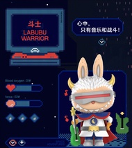 Labubu กล่องตาบอดซีรีส์ผจญภัยจักรวาลเอลฟ์ popmart ตุ๊กตาทำมือฟองมาร์ทของเล่นยอดนิยม