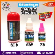 [Buy 9 Free 1pc] WINTEX Disco Carrom Board Powder 5G,10G & 20G Sebuk Bedak Papan Karom Games