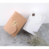 🍊🍊พร้อมส่ง🍊🍊 กล่อง กล่องกระดาษ กระดาษคราฟท์ ใส่ของขวัญ ของชำร่วย กล่องของขวัญสีน้ำตาล สีขาว