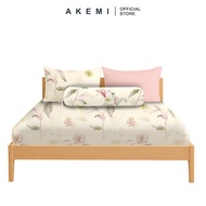 AKEMI Cotton Twill Adore Fitted Sheet Set | 100% Cotton 850TC (Super Single/ Queen/ King)