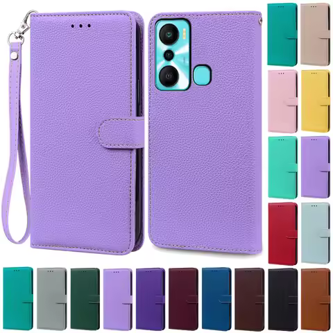 Hot 20i Case For Infinix Hot 20i Case Wallet Leather Flip Cover For Infinix Hot 20i Case X665C X665E