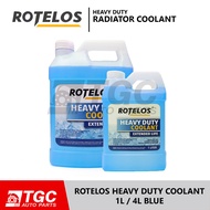 Rotelos Heavy Duty Coolant to use / Prediluted Coolant Premix 1L Liter / 4L 1 Gallon Blue 1pc