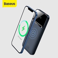 Baseus Power Bank 10000mAh Wireless charger Magnetic Wireless Quick Charging Powerbank External Batt