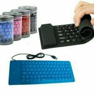 KEYBOARD FLEXIBLE USB KEYBOARD USB FLEXIBLE KEYBOARD LAPTOP ELASTIS