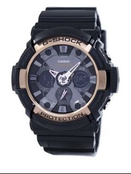 Casio G-Shock Rose Gold Accented GA-200RG-1A GA200RG-1A Men's Watch