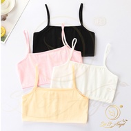 Sis & Angel Girl Singlet Training Bra Camisole School Uniform Kid Simple Baju Dalam Sekolah - S021