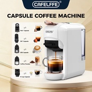 Cafelffe 5 In 1 Nespresso Coffee Machine Hot/Cold Capsule Maker Dolce Gusto Milk Nespresso Ese Pod G