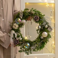 DAY OFF 聖誕節花圈 聖誕裝飾 門上裝飾 花圈 客製化禮物