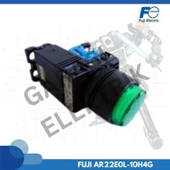 HIJAU Illuminated Pushbutton Switch AR22E0L-10H4G 1no green 110vac