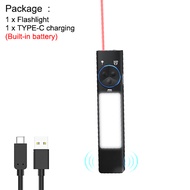 Ultra bright YC8001 Outdoor safety lights SAMSUNG LH351D LED Portable back clip work flashlight Bui