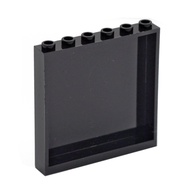 COOLPON|This Is LEGO Lego's Parts Black Panel 1x6x5 Wall 59349 35286 5935