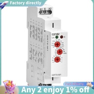 GRT8-M1 on Off Time Delay Relay 16A AC/DC12V-240V Multifunction Din Rail Automatic Timer Relay