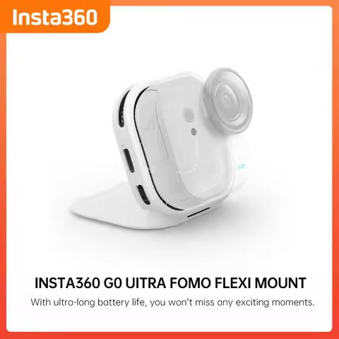 Insta360 GO Ultra FOMO Flexi Mount 90 degree angle adjustable for Insta 360 Original Accessories