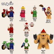 Mini Figures Bowser Princess Peach Toy Collectible Dolls