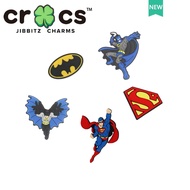 crocs jibbitz charm  Hole Shoe Accessories Superman Batman Cartoon Decorative Buckle charm crocs