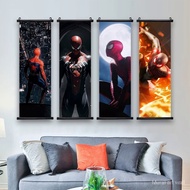 Marvel Movie Poster Avengers Canvas Painting Superhero spider man Art Print Kids Room Decoration Mural for Hanging Scrolls