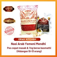 💥Free Gift💥 Nasi Arab Arabian Kitchen : Beras Basmathi 1KG & Pes Yemeni Mendhi