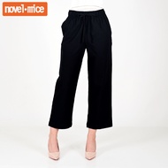 Novel Mice Outlet - Celana Rayon Hitam 0062