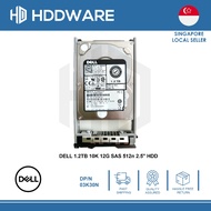 Dell 1.2TB 10K 12G SAS 512n 2.5" HDD // 03K30N // 3K30N  // HDEBF81DAB51