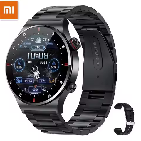 Xiaomi QW33 Smartwatch Large Screen ECG+PPG Music Player Step Meter Bluetooth Call HD Photo Multiple
