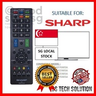 [SG FREE 🚚]Sharp LED TV Remote Control Replacement Gb291wjsa Gb225wjsa Ga276wjsa Gb217wjsa Gb215wjsa