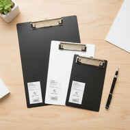 PP Bendable Pastel Clipboard for A4 A5 with Hanging Design - Writing Board, Clip File, Office Suppli