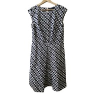 Brooks Brothers brother OTHER Dress dark Plaid Navy Women White Short sleeves Direct from Japan Seco