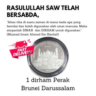 2.975g Darussalam AG 999 1 Dirham, 2022 Silver 999 Preppers End of Time
