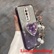 Casing OPPO Reno 2F reno2 F reno 2 F reno 2 phone case Softcase Silicone shockproof Cover new design luxury Airbag bracket for girl with holder SFQNZJ01