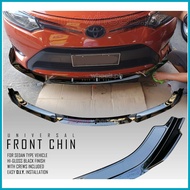◨ ◕ ✶ Version 2Universal Glossy Front chin/Front Bumper kits Mirage Hb, G4 , Civic , City , Vios ,