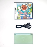 NDSL 全正常 薄荷綠色 連遊戲 R4 充電線 任天堂 Nintendo 中古 懷舊 遊戲 Nds 3ds