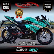 Decal Sticker STRIPING CBR150 R 2021 New Fullbody - Dekal Sticker Variation CBR 150 R 2021 - Sticker