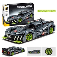 Đồ Chơi Lắp Ráp LEGO Mô Hình Siêu Xe Peuget 9x8 Điều Khiển Từ Xa JKC7107 Tỉ Lệ 1:14 Với 1000+ PCS