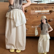 Girls Pants Summer Fashionable Butt Curtain Pants 5.11