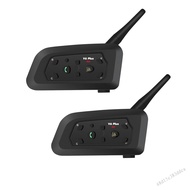 V6 Plus Motorcycle Helmet Intercom - ระบบการสื่อสารกันน้ำชุดหูฟังบลูทู ธ 1500m